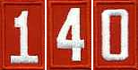 Pack 140 Numbers